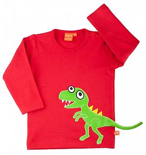 Langarmshirts rot T-Rex