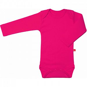 Bodys langarm fuchsia und lila