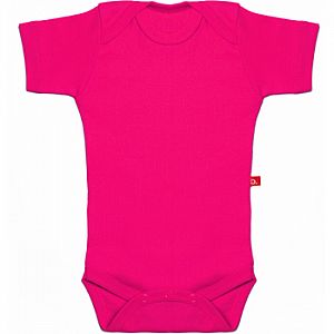 Bodys kurzarm fuchsia und lila