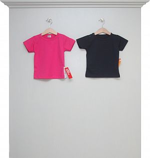 T-Shirts fuchsia und navy