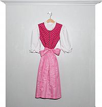 Dirndl Annie klassik magenta-rosa