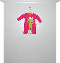 Jumpsuits langarm pink mit Frosch